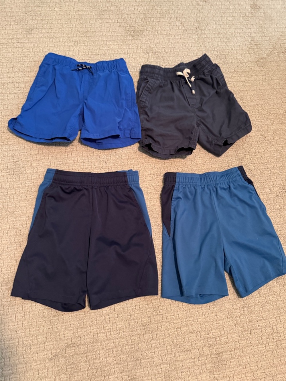 all in motion Kids Shorts - Blue and Navy Mix